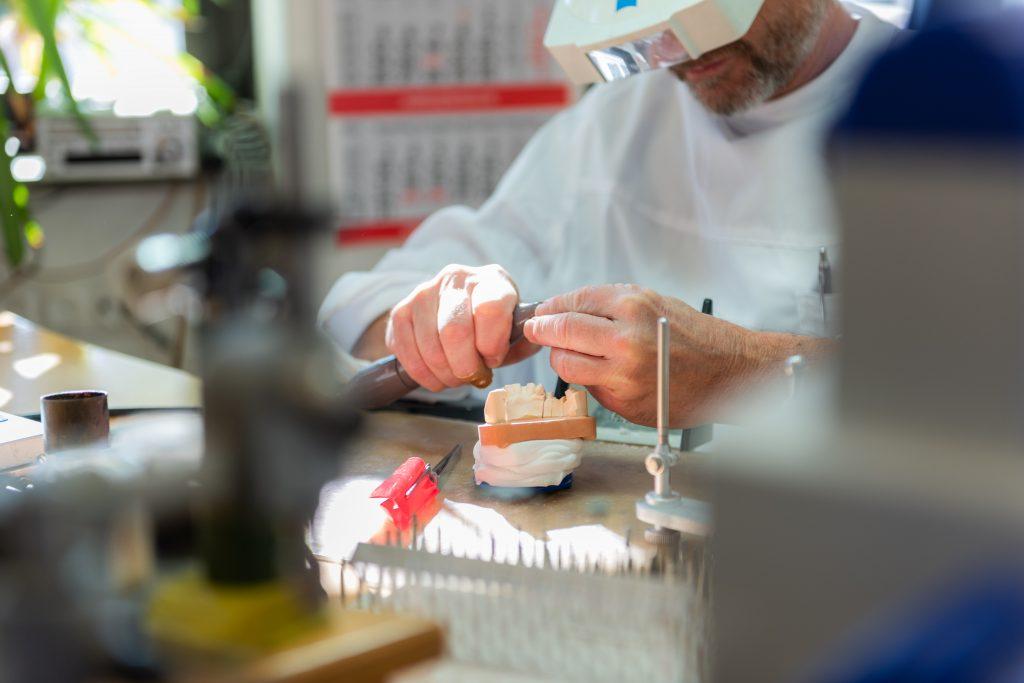 Arbeitsplatz im Meisterlabor